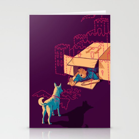 Halt! Who Goes There? Stationery Cards