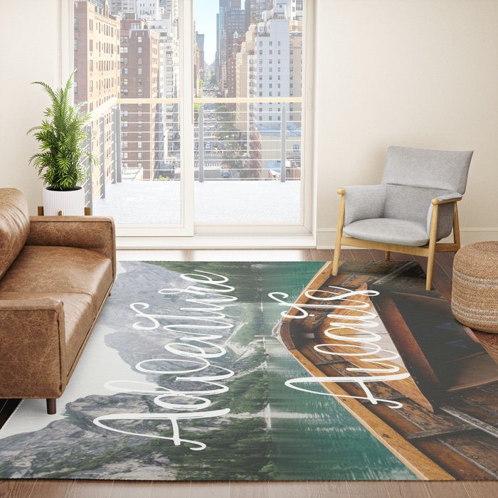 Live the Adventure Adventure Awaits Rug by Adventure Is Calling