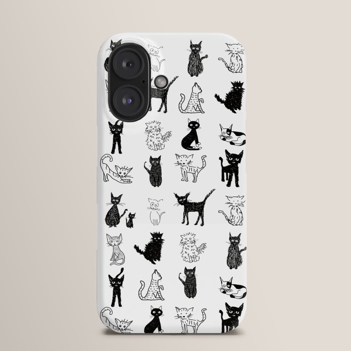 iPhone・スマホケース Society6 Because cats by Kitten Rain A Lot of Cats iPhone Case by Kitten Rain | Society6