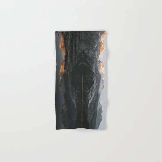 Mirror Mountains - Landscape Photography Hand & Bath Towel