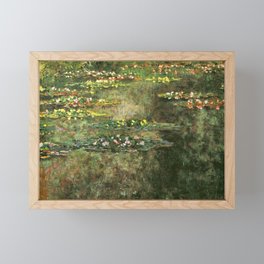 Claude Monet Water Lilies 1904 Framed Mini Art Print