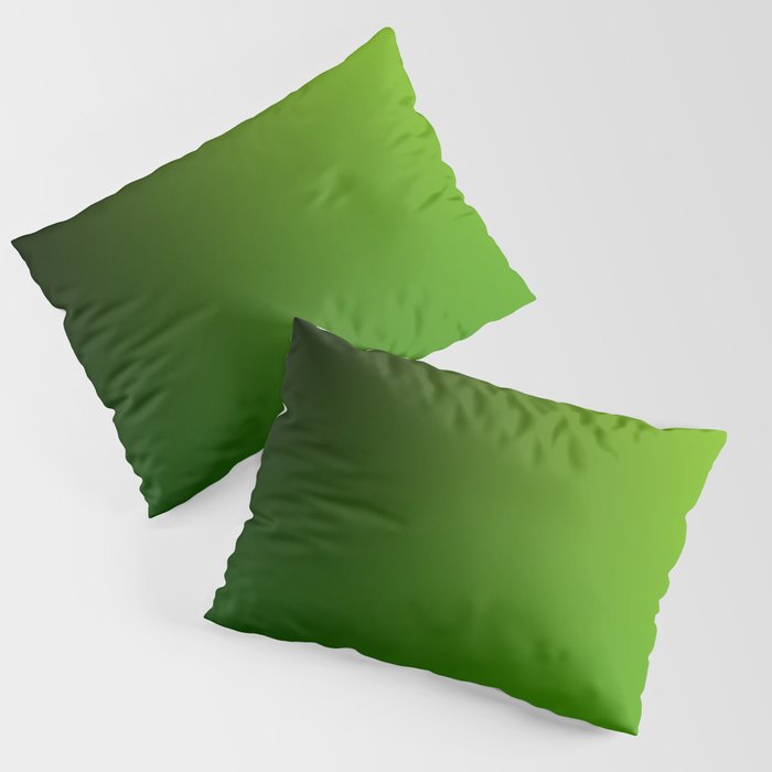 18 Green Gradient Background 220713 Valourine Digital Design Pillow Sham