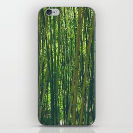 Japanese bamboo forest iPhone Skin