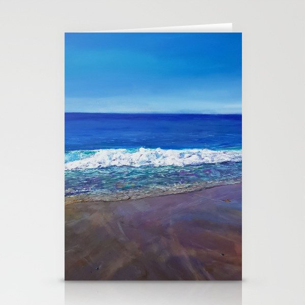Wave Breaking In Stationery Cards