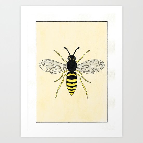 Hornet Art Print