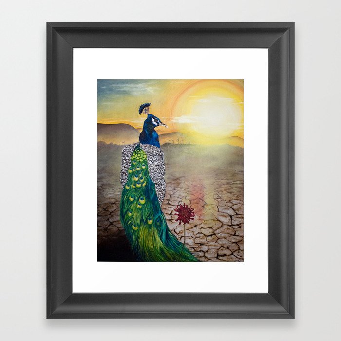 After the Burn Framed Art Print