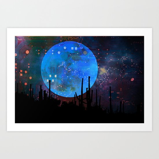 The Moon2 Art Print