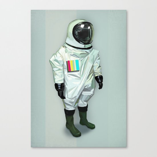 Mr CMYK Canvas Print
