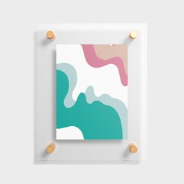 Peaceful Waves Floating Acrylic Print