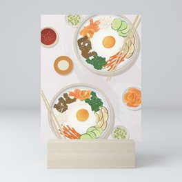 Bibimbap Bowl Mini Art Print