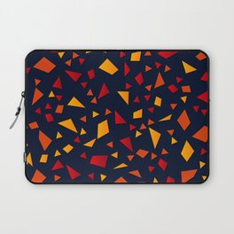 Red & Yellow Color Geometric Design Laptop Sleeve
