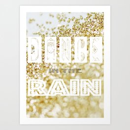 Rain Dance Art Print | Photo, Digital, People 