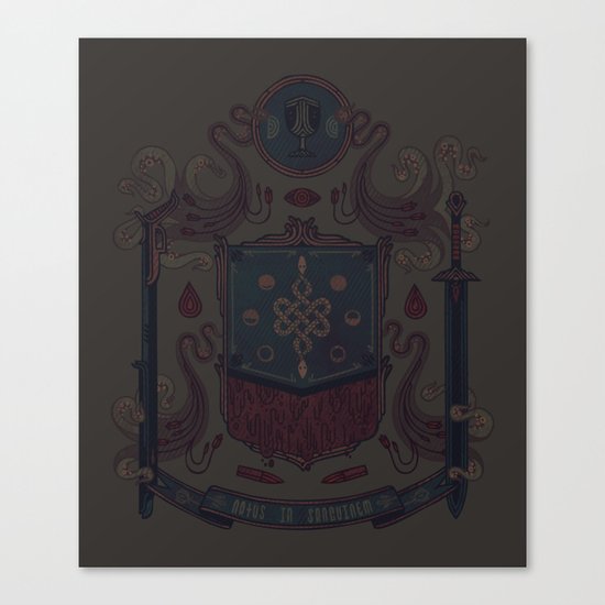 Born in Blood Canvas Print