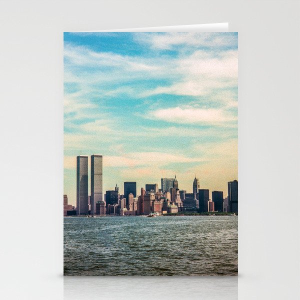 World Trade Center 1976 - New York on 35mm Kodak Film  Stationery Cards