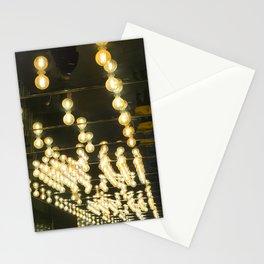 Theatre lights photograph Stationery Card