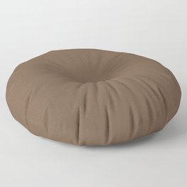 UMBER BROWN SOLID COLOR Floor Pillow