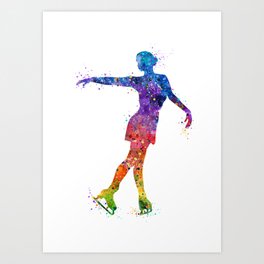Figure Skating Art Prints for Any Decor