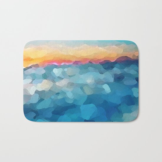 Some Faraway Beach Bath Mat