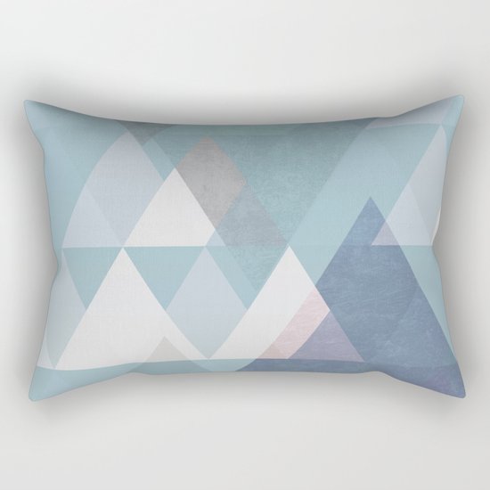 Modern Geometric II Rectangular Pillow