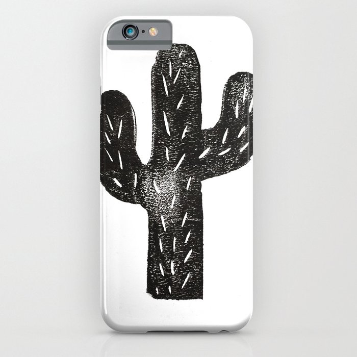 Stamped Cactus iPhone Case