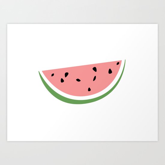 Watermelon Art Print