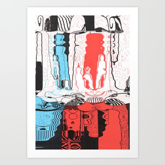 Ions Art Print