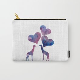 Giraffe Art Carry-All Pouch