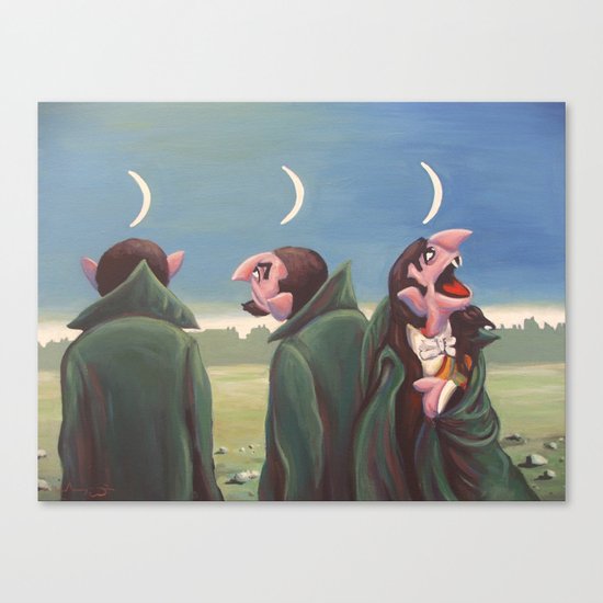 The Mysteries Of Arithmomania Canvas Print