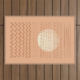 Abstract pattern 22 boho Outdoor Rug