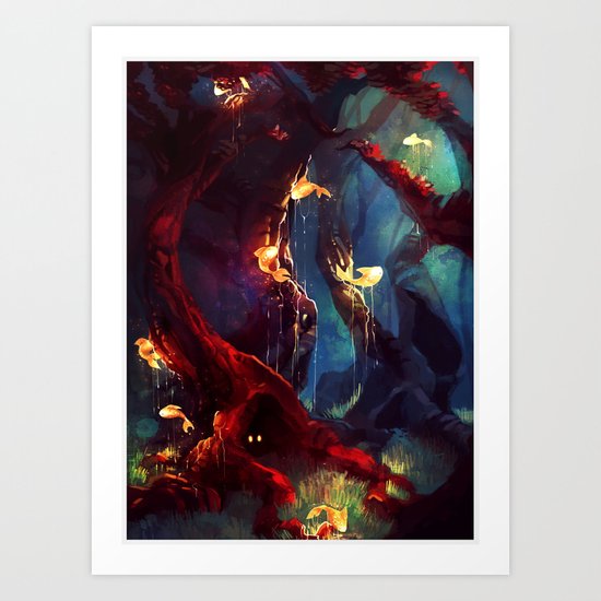TreeFish Art Print