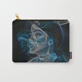 Smokin' Woman | AI-Generated Art Carry-All Pouch
