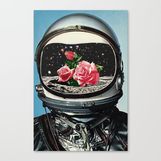 Spring Crop at the Rosseland Crater Canvas Print