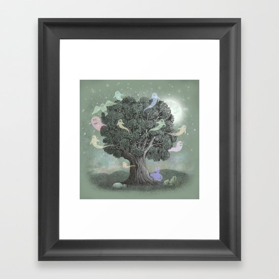 Tree Spirits Framed Art Print
