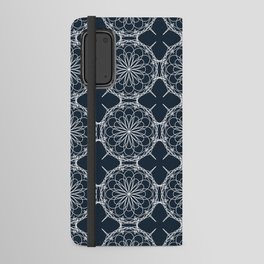 Lace line art Android Wallet Case