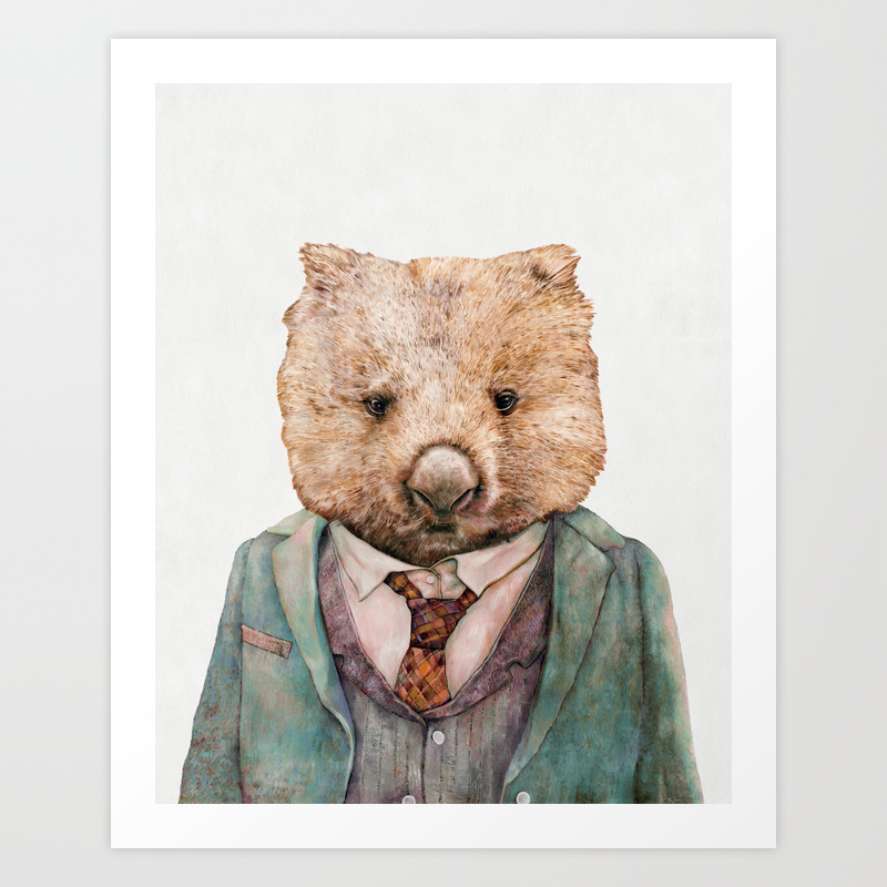 Wombat Box X/1000 Portfolio of 6 prints JR 