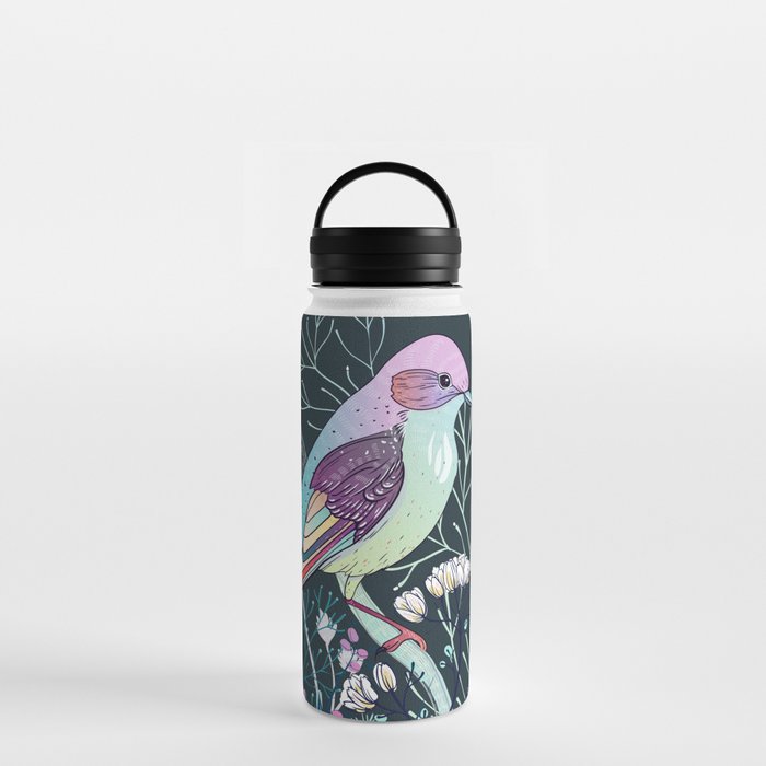 Colorful Birdie Water Bottle