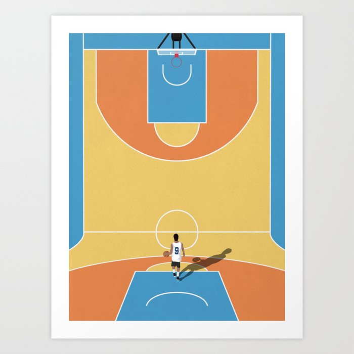Basketball Dreams  Art Print