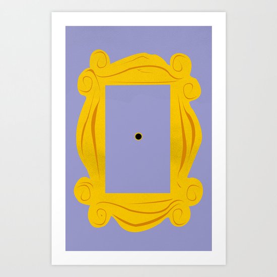 Friends Door Frame Art Print