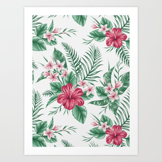 Summer pattern 1 Art Print