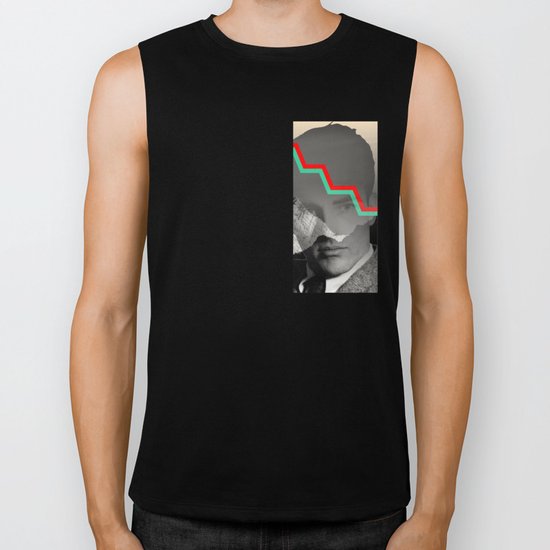 i think i'm beautiful Biker Tank