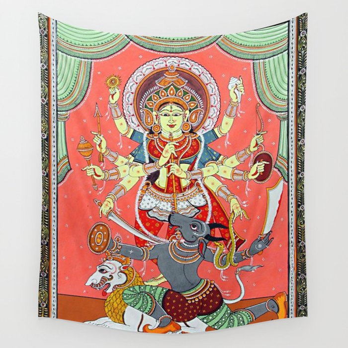 Durga tapestry on sale