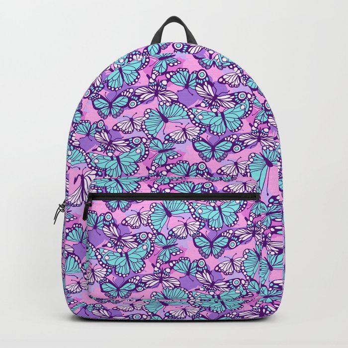 Y2K Butterflies Backpack by Lathe and Quill