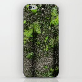 Jungle Glitch Distortion iPhone Skin