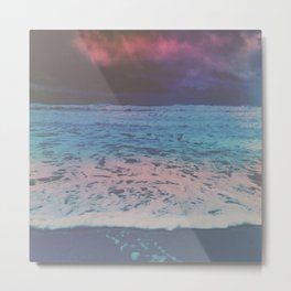 WHALE TO NOTHING Metal Print | Surf, Colorful, Color, Waves, Surreal, Digital, Beach, Nature, Art, Summer 