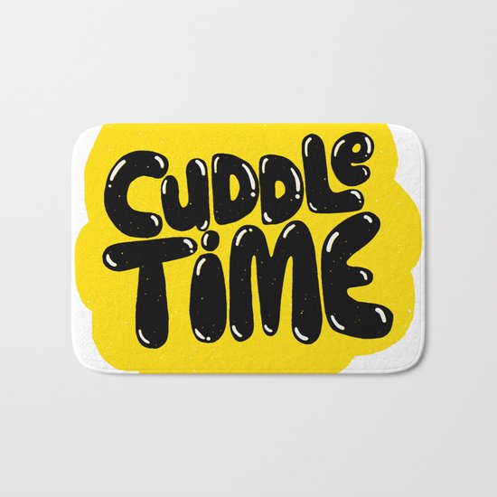 cuddle time Bath Mat