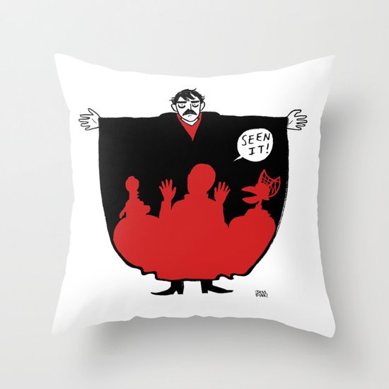 The Master Throw Pillow