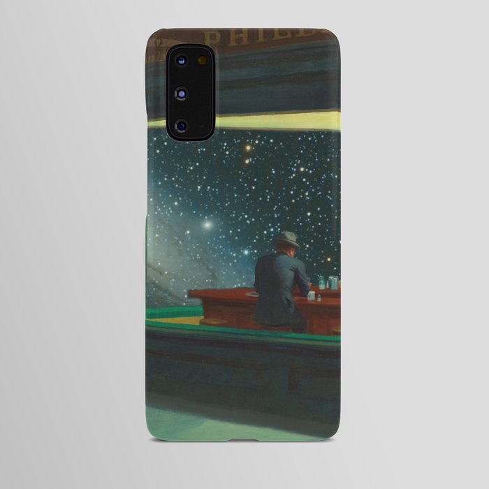 Sleepless night in space Android Case