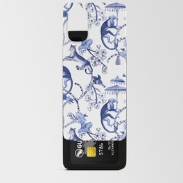 Chinoiserie Monkey Jungle Botanical Toile de Jouy Art Android Card Case