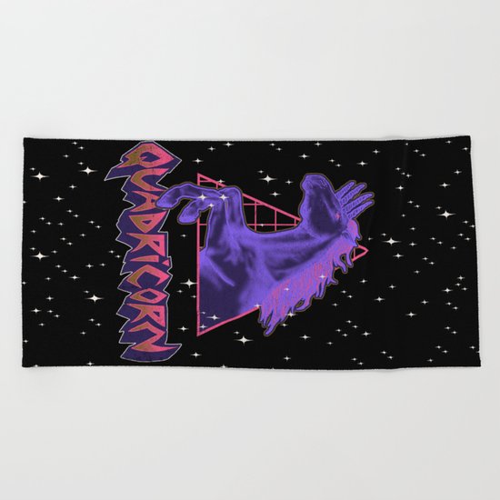 Quadricorn Beach Towel