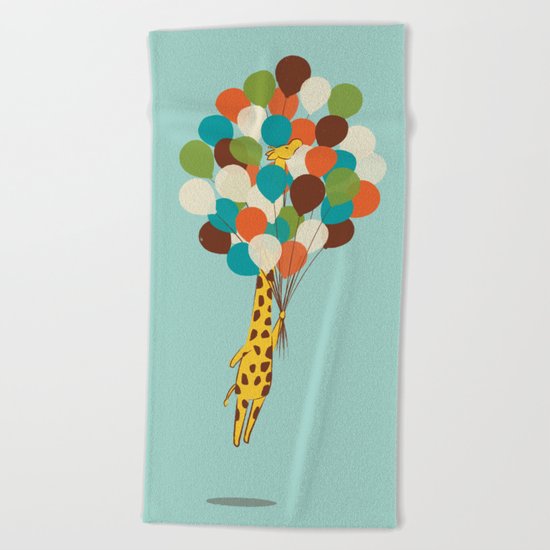 Floating Away Beach Towel